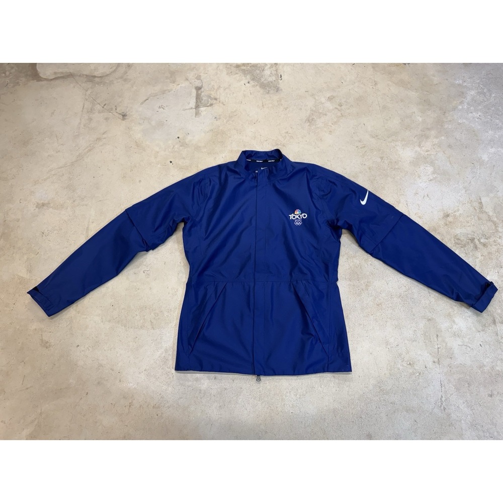 Nike Jacket Men Small Blue Tokyo 2020 Hypershield Convertible Golf Windbreaker